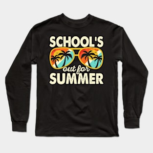 School Out For Summer T Shirt For Women Men Long Sleeve T-Shirt